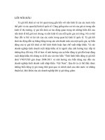 .TỔNG QUAN VỀ TỶ GIÁ VÀ HOẠT ĐỘNG XUẤT NHẬP KHẨU