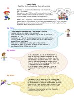 Present simple - Routines