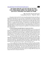 Sử dụng bản đồ LS Với sự hỗ trợ CNTT