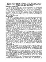 sang kiến kinh nghiệm môn Khoa học