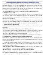 Chuẩn kiến thức, kĩ năng của Chương trình Giáo dục phổ thông