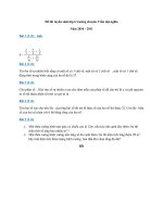 Đề thi tuyển sinh môn toán lớp 6 trường chuyên Trần đại nghĩa năm 2010 - 2011 (có lời giải)