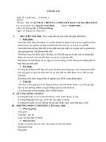 SỰ PHÁT TRIỂN CỦA SINH GIỚI QUA CÁC ĐẠI ĐỊA CHẤT