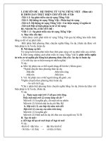 HE THONG TU VUNG TIENG VIET