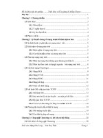 Khóa luận tốt nghiệp Triển khai và ứng dụng hệ thống Cluster