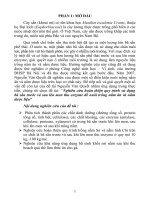 tóm tắt luận văn thạc sĩ Nghiờn cứu hoàn thiện quy trỡnh sử dụng bó sắn trước và sau lờn men thu enzyme để nuụi trồng nấm ăn và nấm dược liệu