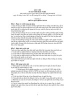 QUY CHẾ THI TUYỂN SINH NGHỀ