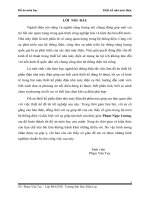 đồ án tốt ngiệp đại học điện lực Đồ án thiết kế phần điện nhà máy điện