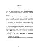 Khóa luận tốt nghiệp Cài đặt và cấu hình DNS Local và DNS internet