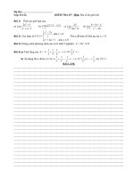 HAI ĐỀ KTRA CHƯƠNG GIỚI HẠN DÙNG ĐƯỢC