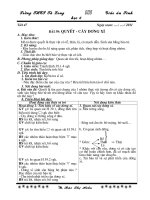 sinh 6 tiết 47 theo chuẩn