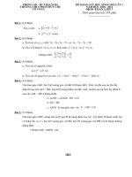 Đề thi chọn HSG cấp trường toán 7-2011