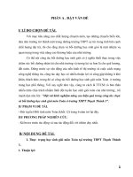 Một vài kinh nghiệm nâng cao hiệu quả trong công tác chọn và bồi dưỡng học sinh giỏi môn toán  ở trường THPT thạch thành 3