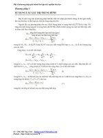 Sử dụng giái trị trung bình