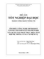 luận văn công nghệ sinh học  Tìm hiểu công nghệ microsoft connected services framework xây dựng giải pháp thực hiện tích hợp hệ thống cung cấp dịch vụ