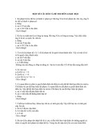 Ôn tập Logichọc Đại cương trắc nghiệm.