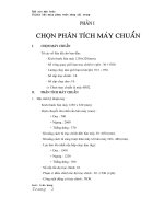 đồ án tốt nghiệp thiết kế máy phay vạn năng