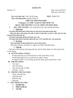 bài 35: môi trường sống và các nhân tố sinh thái