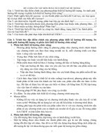 ĐỀ CƯƠNG ÔN TẬP MÔN PHÂN TÍCH THIẾT KẾ HỆ THỐNG