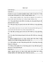 THỰC TRẠNG QUẢN LÝ NHÀ NƯỚC ĐỐI VỚI LĨNH VỰC CÔNG NGHỆ THÔNG TIN TRÊN ĐỊA BÀN TỈNH HÀ GIANG