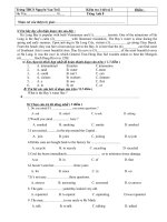 KT 1 tiết Anh 8-Số 3