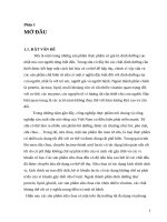 luận văn  công nghệ thực phẩm  Tìm hiểu quy trình sản xuất sản phẩm sữa chua ăn có đường tại công ty cổ phần sữa BA VÌ _ Tản Lĩnh  Hà Nội