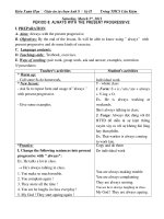 TC 8 - Always with the present progressive