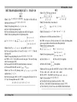 Mot de On tap HK1 Toan 10CB