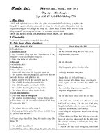 giáo án chuẩn - KNS LỚP 3 TUẦN 26