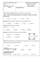 de toán LỚP 5 GIỮA KÌ (CKTKN)