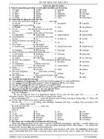 ĐỀ ÔN TẬP UNIT 10