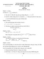 Đề Thi HSG Hải Dương