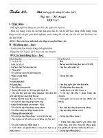 giáo án chuẩn - KNS lớp 3