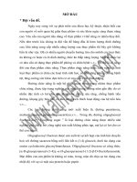 luận văn  công nghệ thực phẩm Công nghệ sản xuất đường Coupling sugar từ Tinh bột sắn