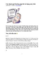 Những thuật ngữ tin học