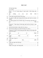 luận văn  công nghệ thực phẩm Một số ý kiến nhằm nâng cao khả năng cạnh tranh của công ty TNHH Trần Thành