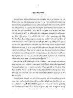 Nghiên cứu đặc điểm lâm sàng và cận lâm sàng bệnh HPQ ở người cao tuổi điều trị tại Trung tâm Dị ứng - Miễn dịch lâm sàng Bệnh viện Bạch Mai từ tháng 122011 –72012