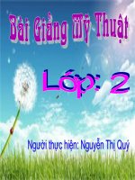 Bài giảng cái túi xách