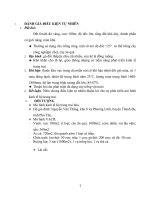 báo cáo sinh thái nông nghiệp