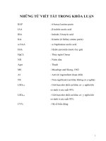 luận văn công nghệ sinh học  Nghiên cứu xây dựng quy trình nhân giống cây hoa cúc CN01 (Standard chrysanthemum) bằng phương pháp nuôi cấy in vitro