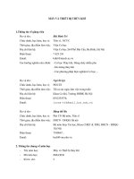 MÁY VÀ THIẾT BỊ THỦY KHÍ