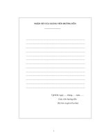 Khóa luận tốt nghiệp Quản lý các hồ sơ tham dự đấu thầu Công ty Cổ phần 3T