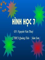 quan he giua cac canh va goc trong tam giac