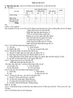 Kiểm tra văn 8 1 tiết kì 2