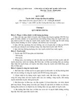QUY CHẾ THI TUYỂN SINH TCCN