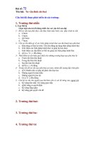 Trắc nghiệm có đáp án sản khoa phần tư vấn đình chỉ thai