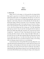 luận văn tài nguyên môi trường Nghiên cứu ảnh hưởng của hoạt động khai thác than của mỏ than Phấn Mễ đến môi trường nước thị trấn Giang Tiên, Phú Lương, Thái Nguyên