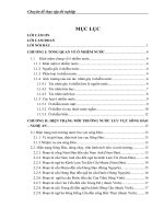 Hiện trạng và giải pháp khắc phục ô nhiễm môi trường nước tại lưu vực sông Đào – Nghệ An