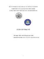 Luận văn thạc sỹ: Quản lý rủi ro các dự án đầu tư vay vốn của các doanh nghiệp nhỏ và vừa tại Ngân hàng Nông nghiệp và Phát triển Nông thôn Việt Nam – Chi nhánh Hồng Hà