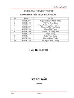 Tiểu luận môn phương pháp tính Số gần đúng và sai số